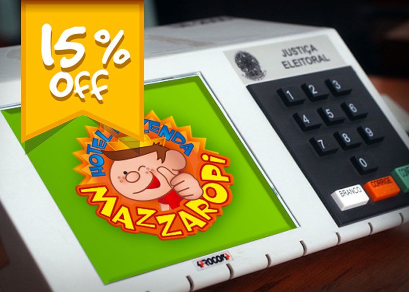 OUTUBRO - 15% OFF Eleições