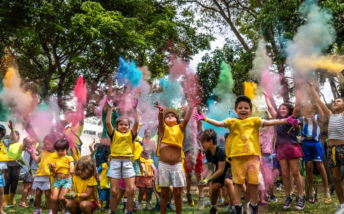 Recreação colorida